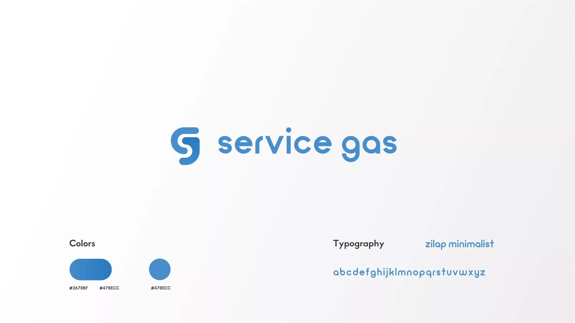 Разработка логотипа газовой компании «Сервис газ» в Жигулёвске