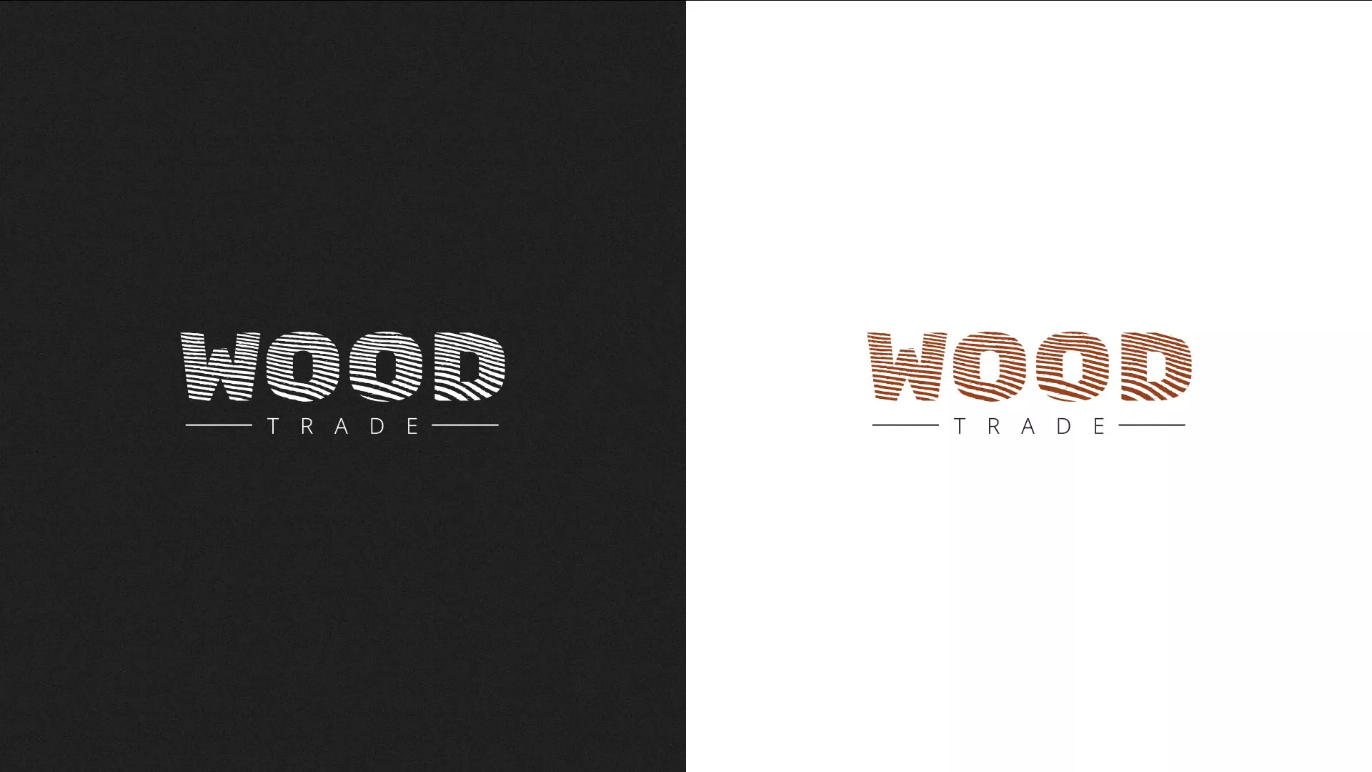 Разработка логотипа для компании «Wood Trade» в Жигулёвске